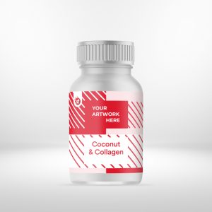 coconut & collagen mockup